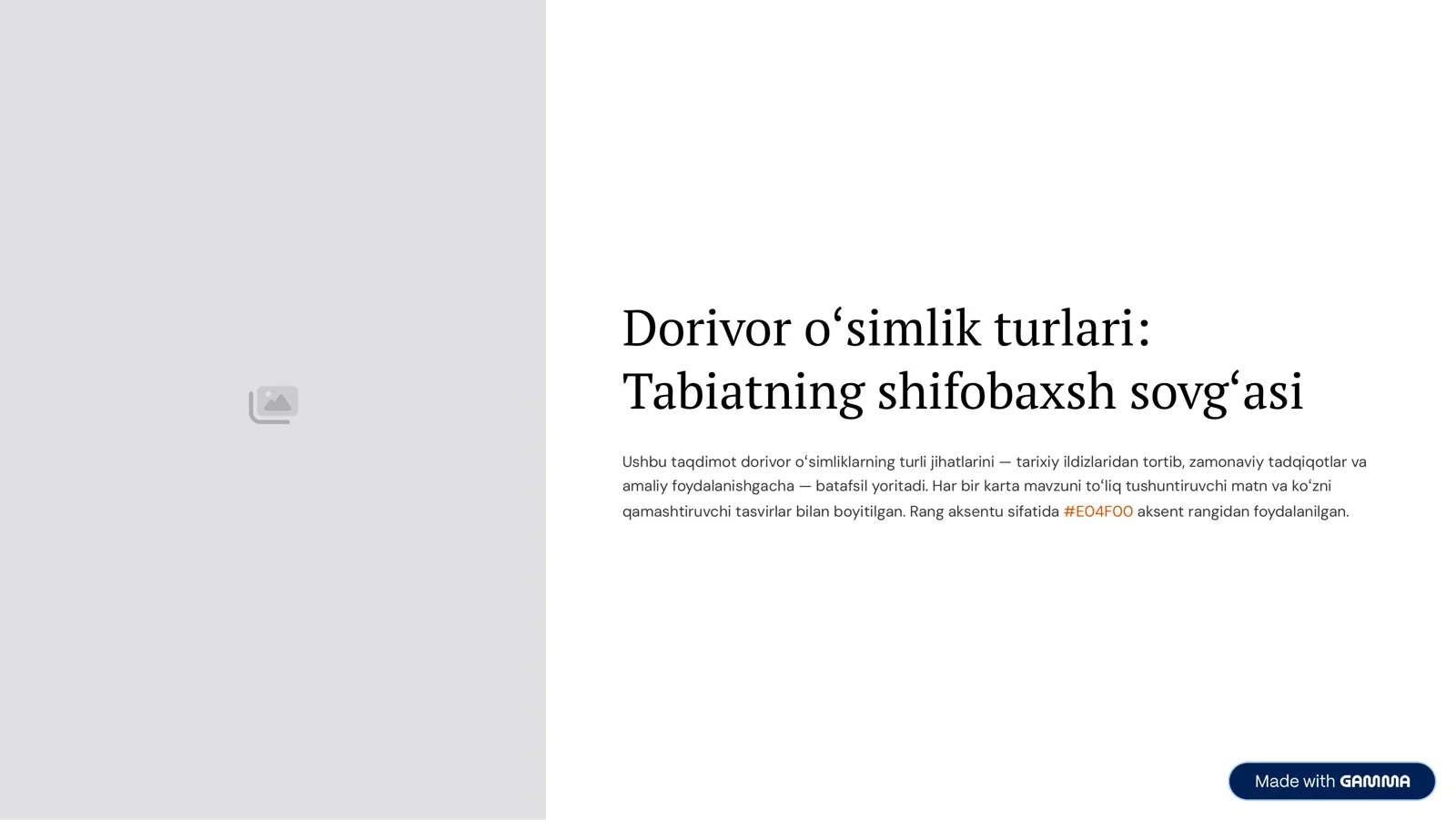 Product slide 1