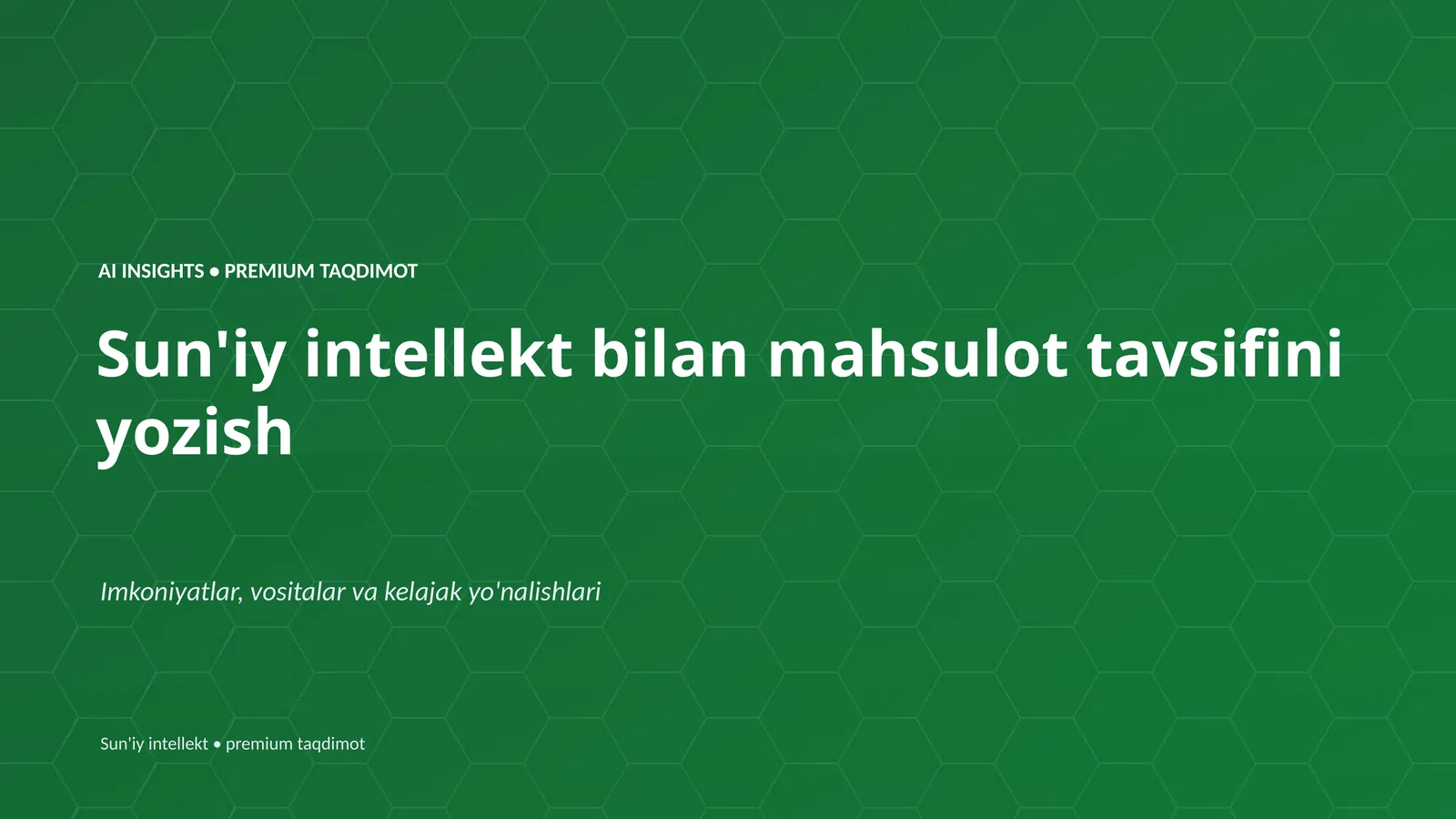Product slide 1