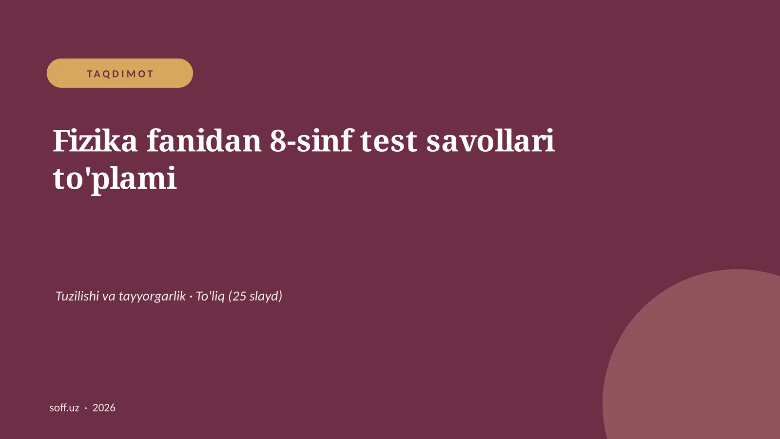 Product slide 1