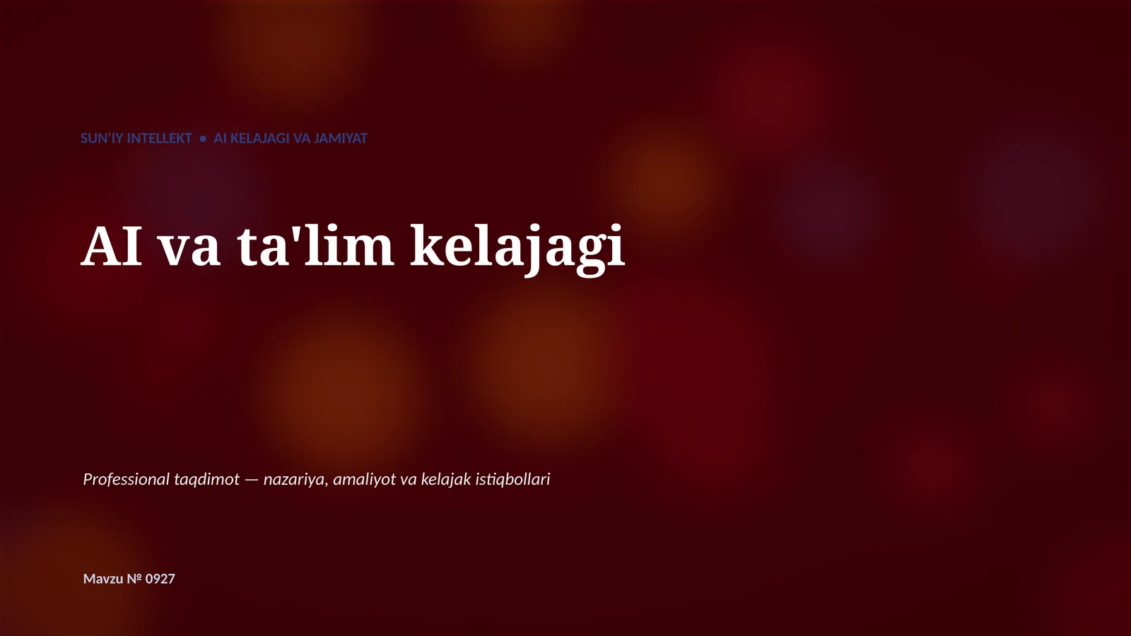 Product slide 1