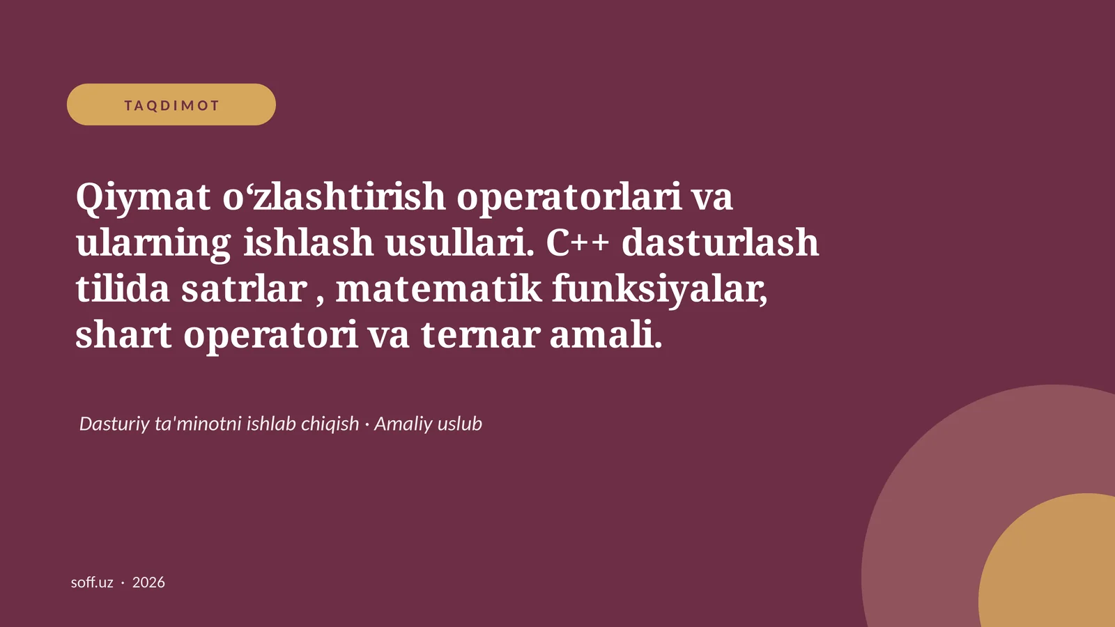 Product slide 1