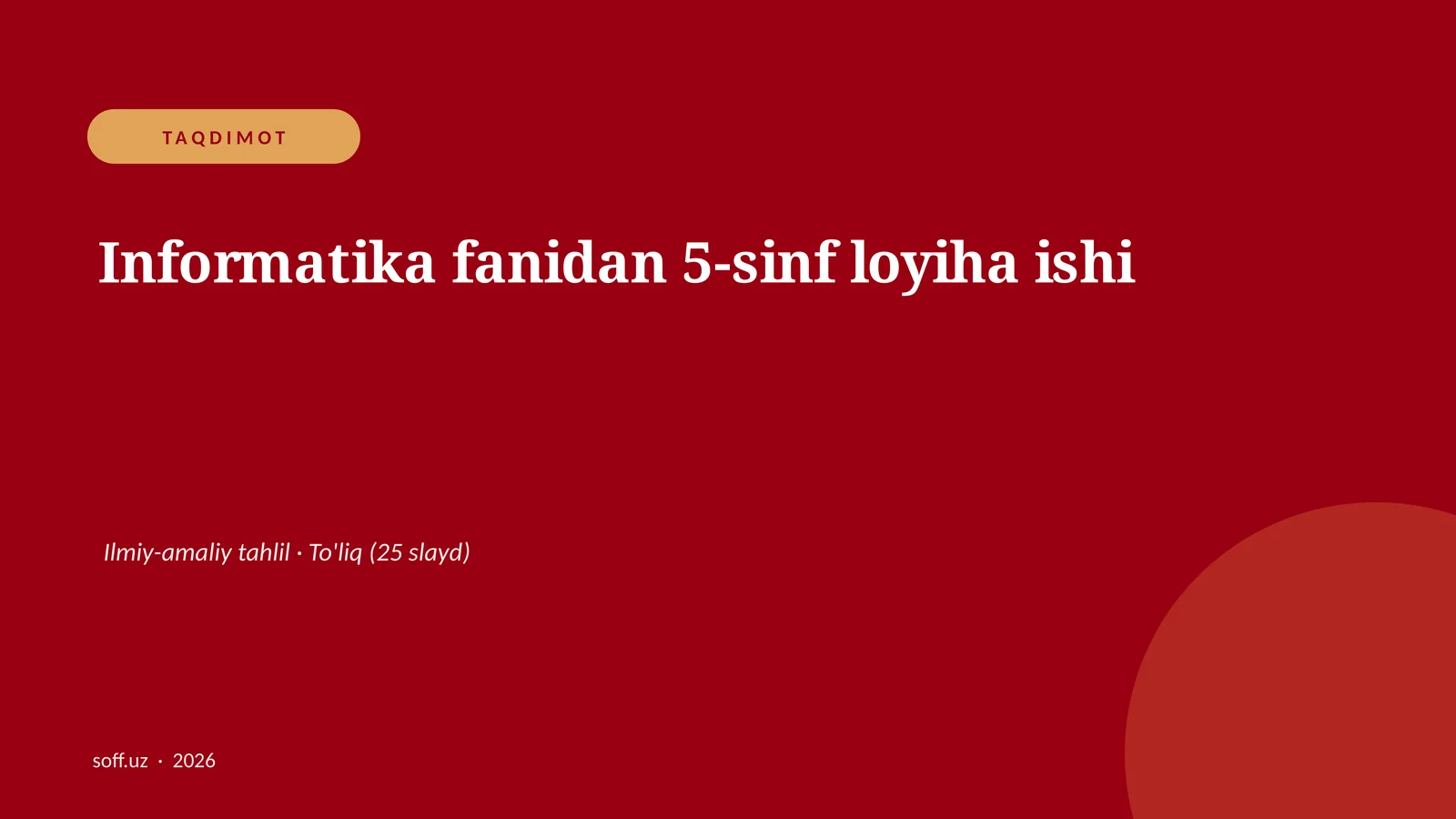 Product slide 1
