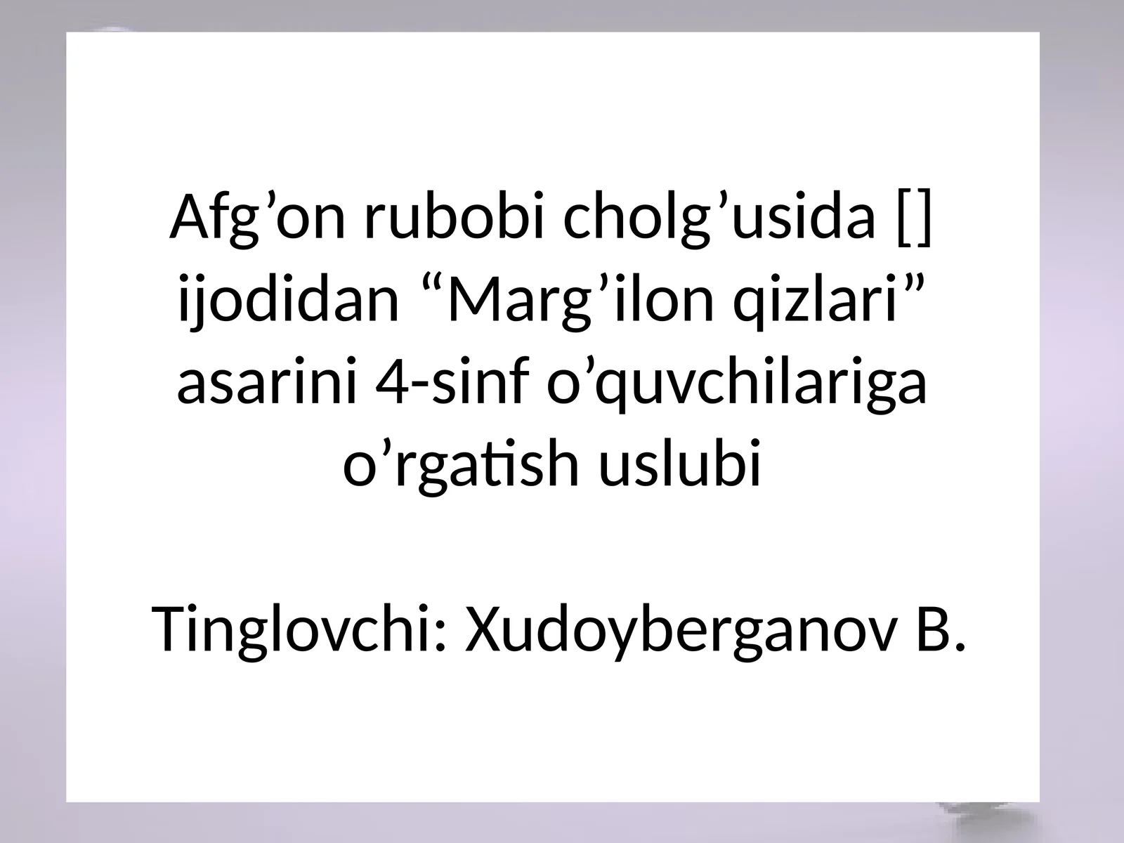 Product slide 1