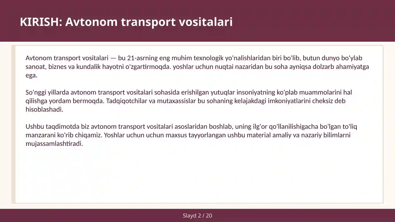 Product slide 2