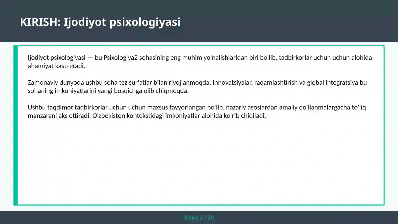 Product slide 2