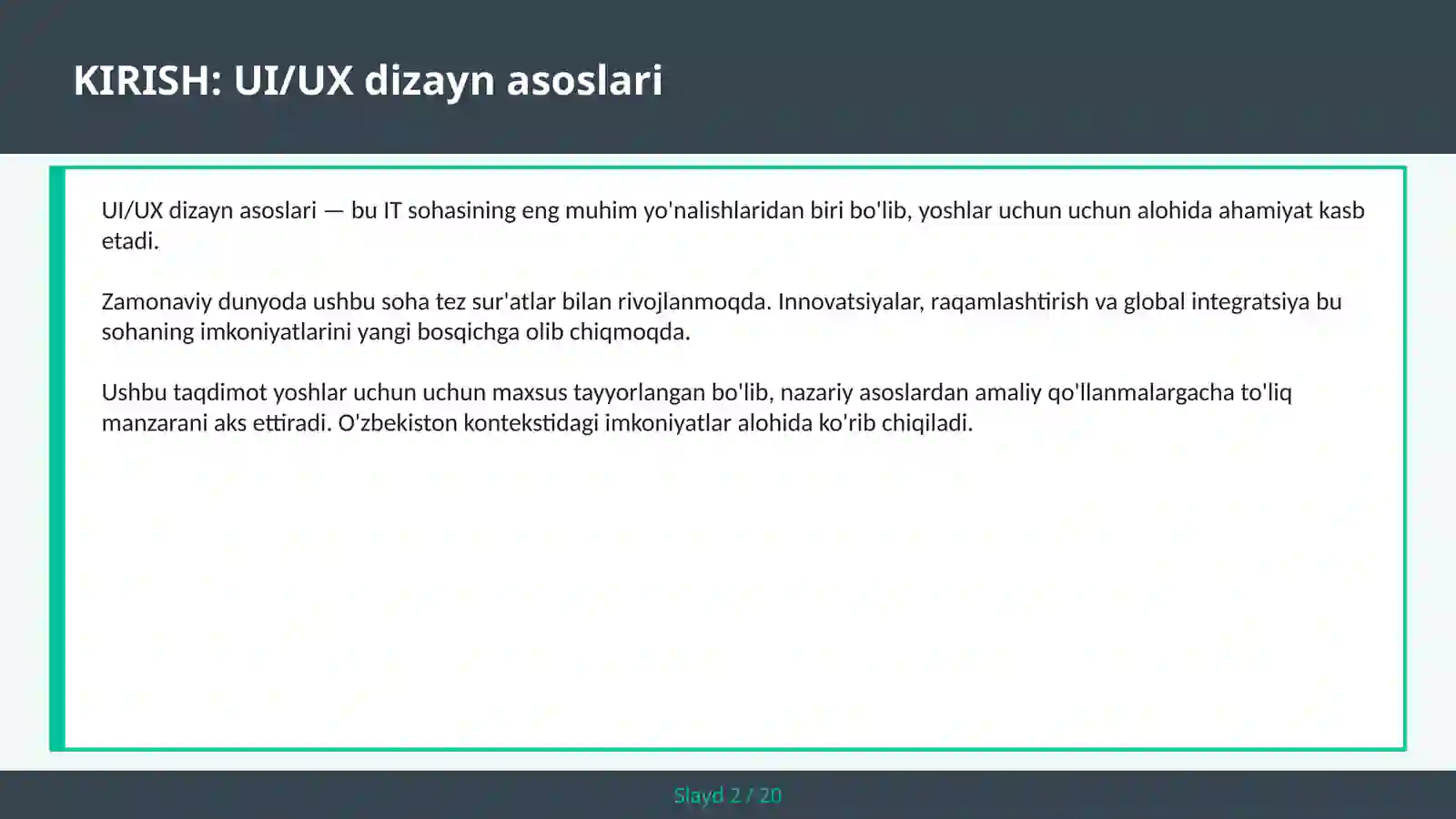Product slide 2