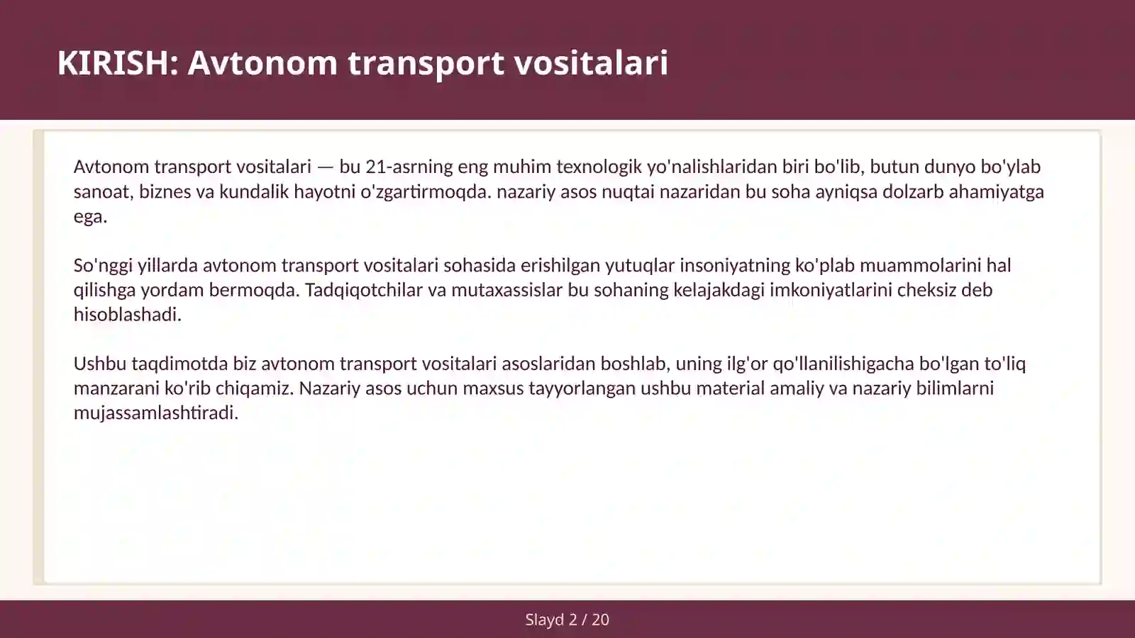 Product slide 2