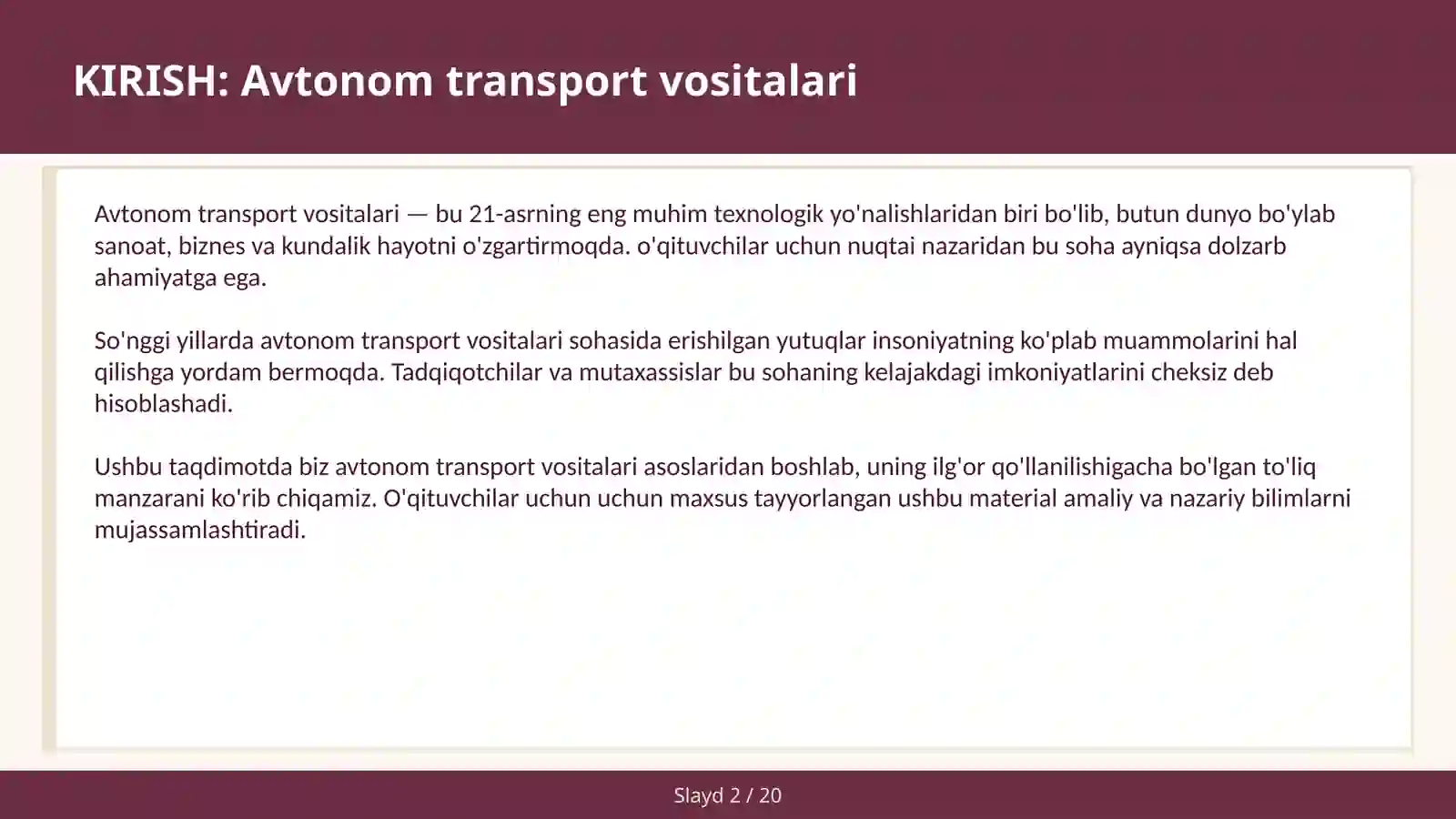 Product slide 2