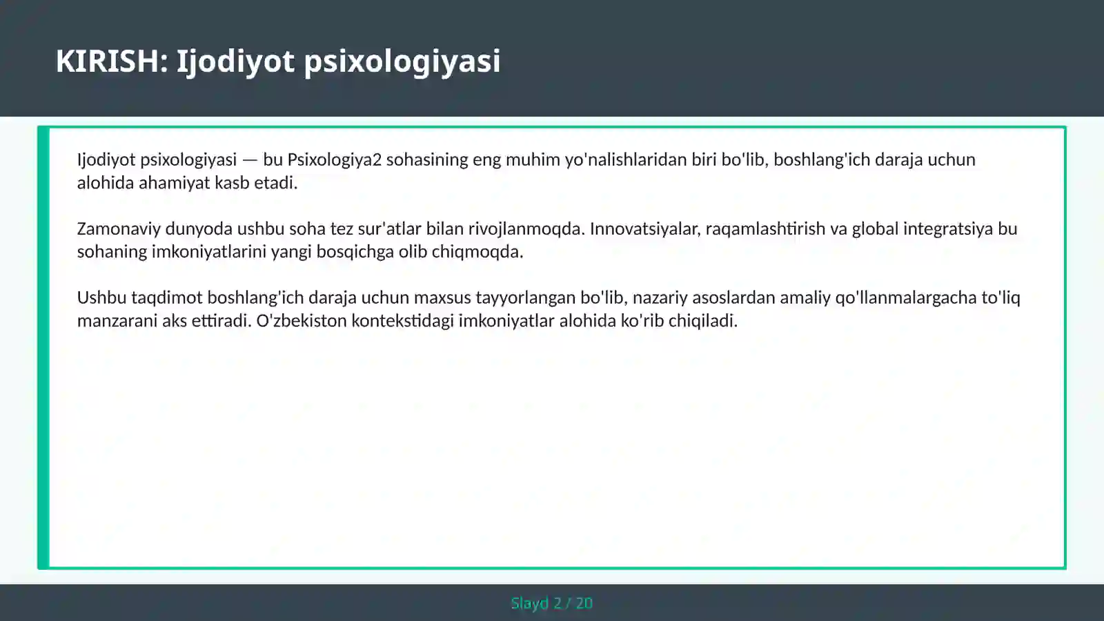Product slide 2
