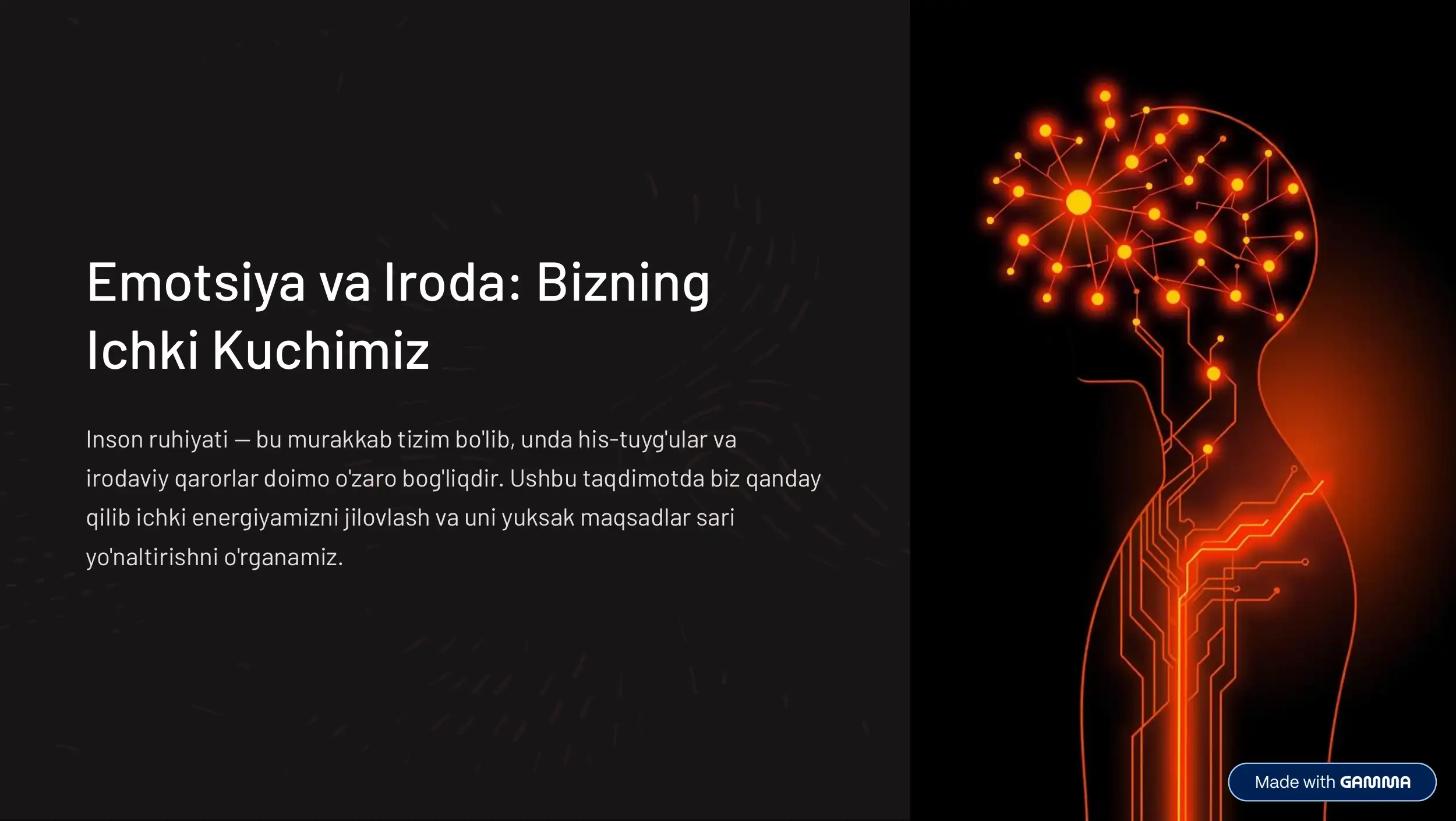Emotsiya va Iroda: Bizning Ichki Kuchimiz