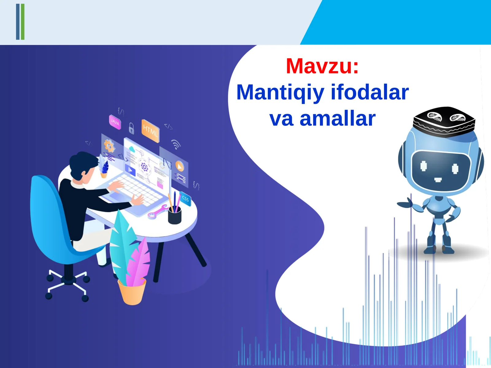 Mantiqiy ifodalar  va amallar.