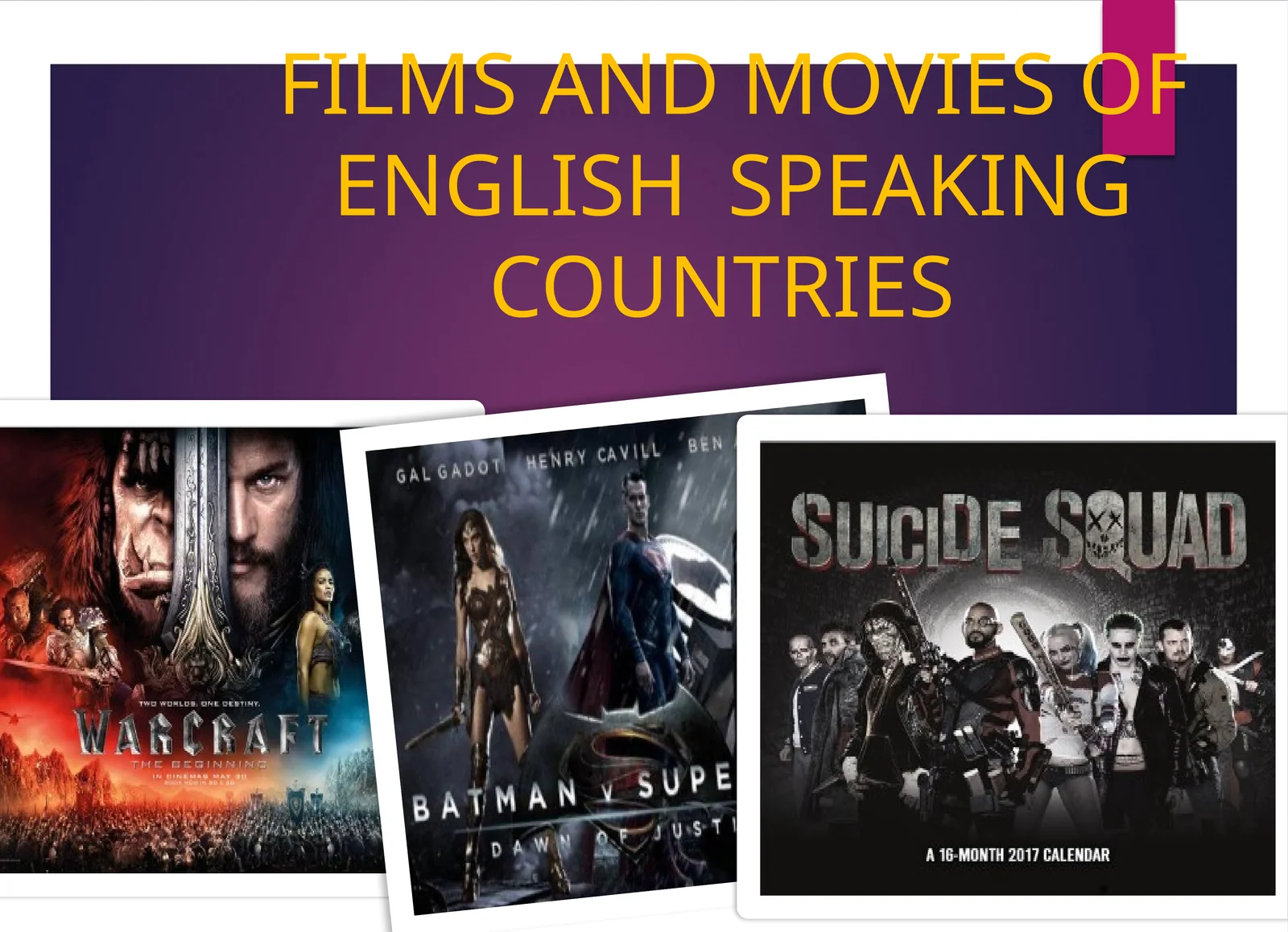 TOP TEN ENGLISH MOVIES