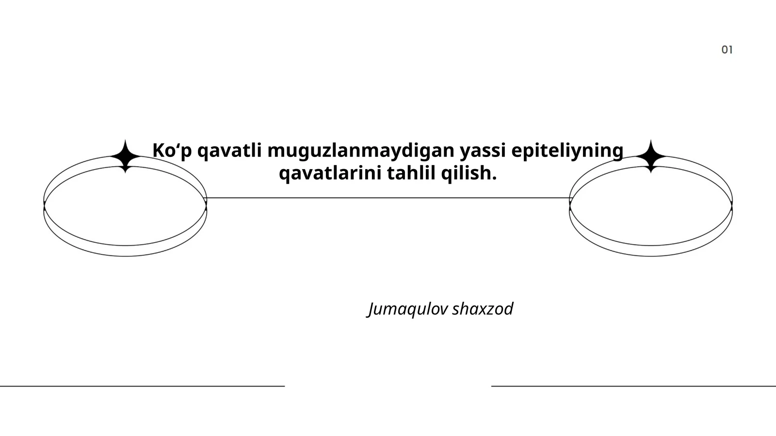 Koʻp qavatli yassi epiteliy tuzilishi