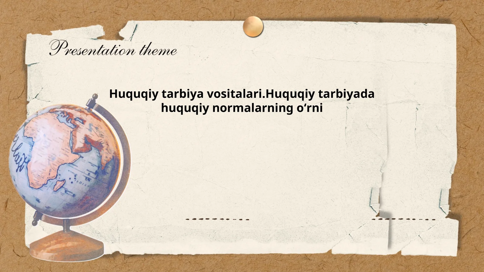 Huquqiy tarbiya vositalari.Huquqiy tarbiyada huquqiy normalarning oʻrni
