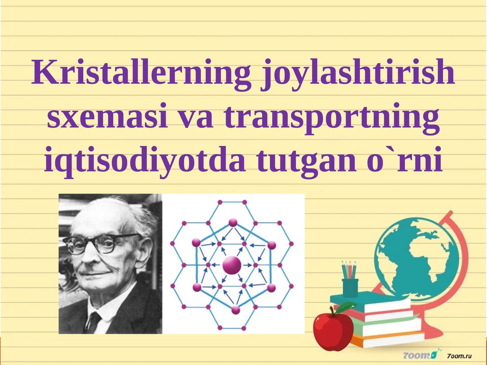 Kristaller va transport geografiyasi