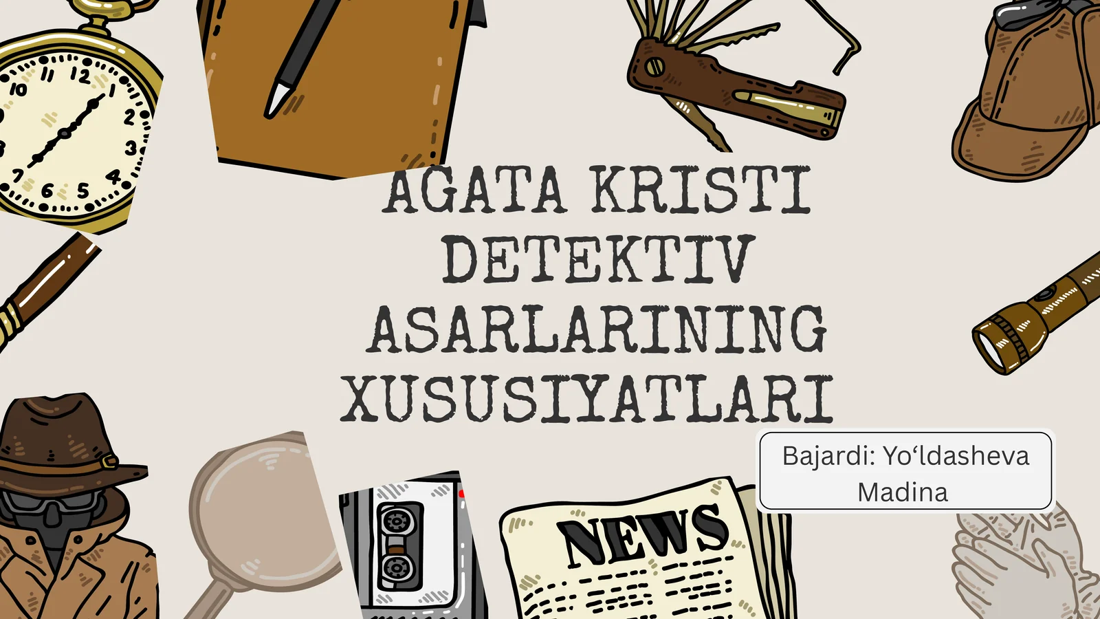 Agata Kristi detektiv asarlari
