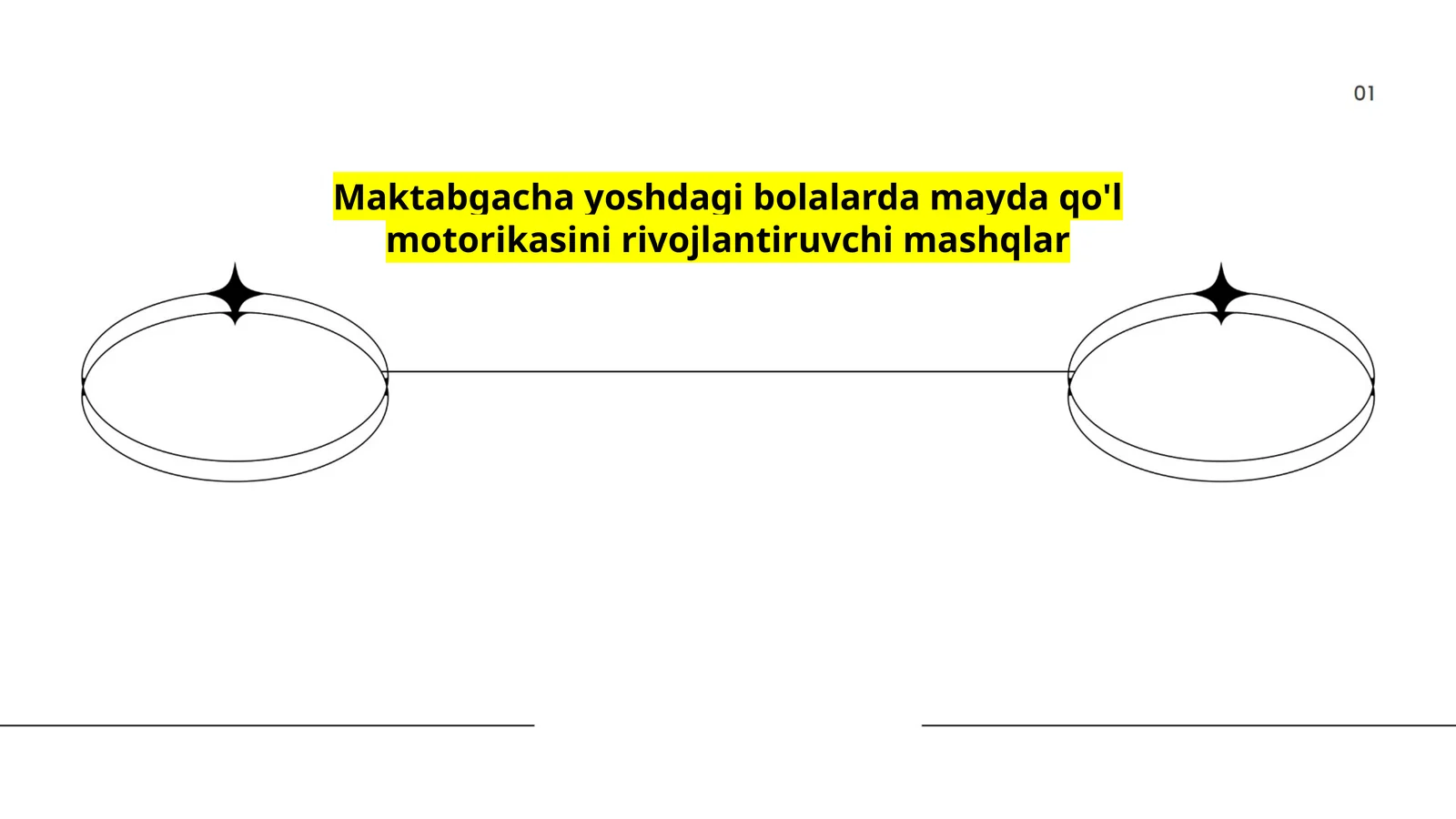 Maktabgacha yoshdagi bolalarda mayda qo'l motorikasini rivojlantiruvchi mashqlar