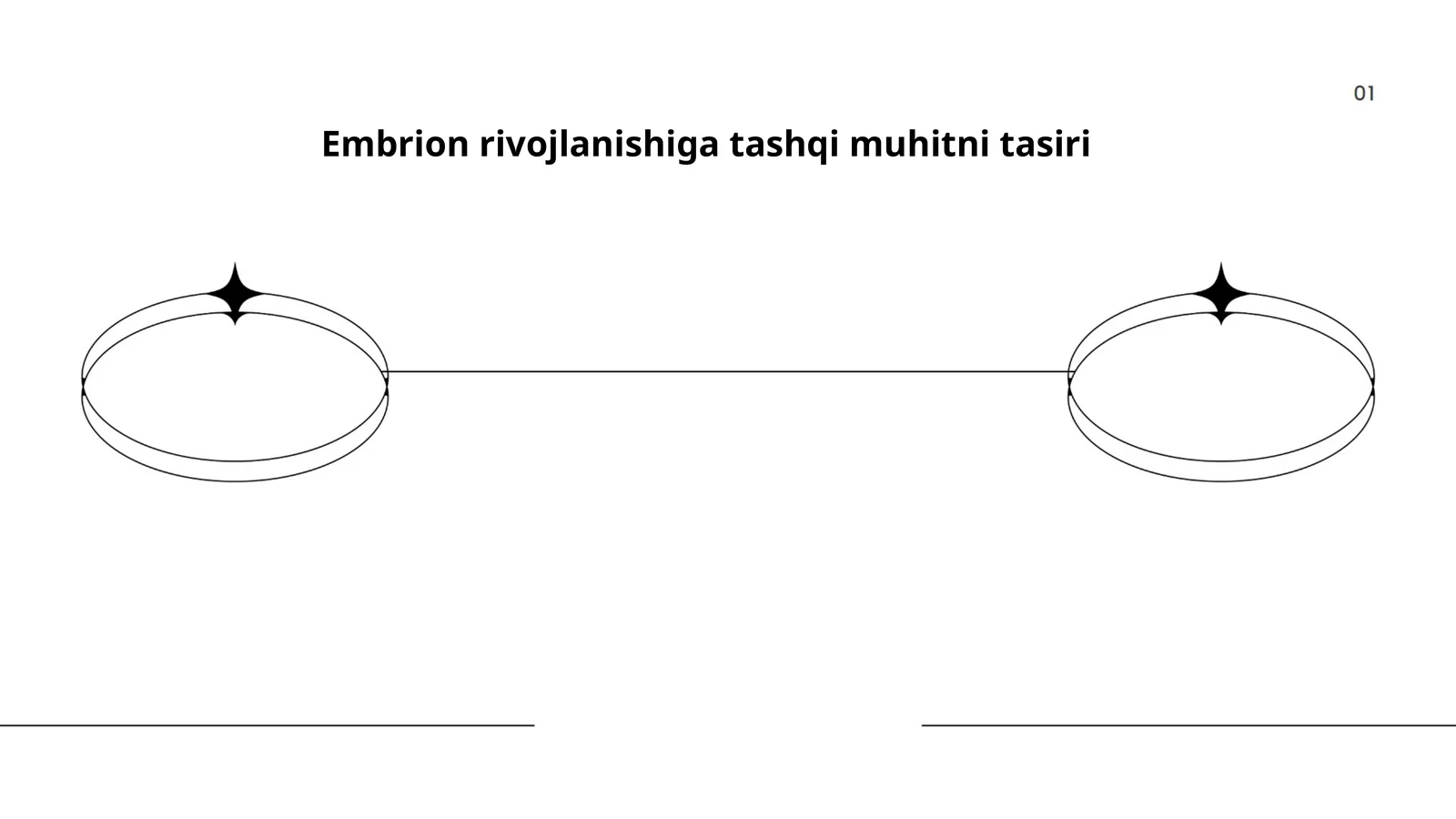 Embrion rivojlanishiga tashqi muhitni tasiri
