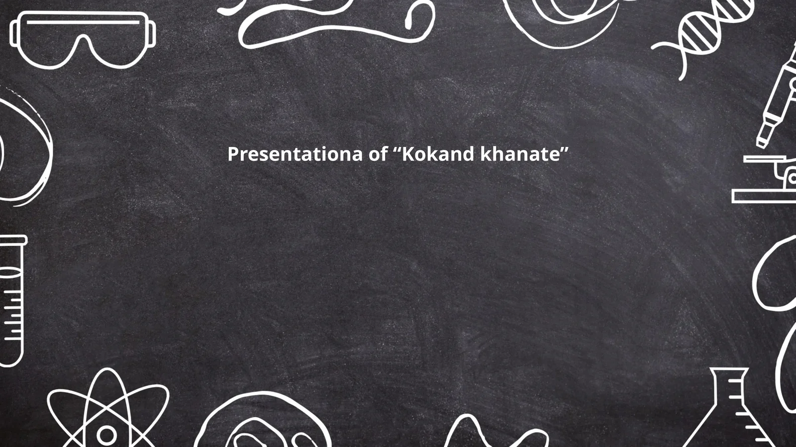 Presentationa of “Kokand khanate”