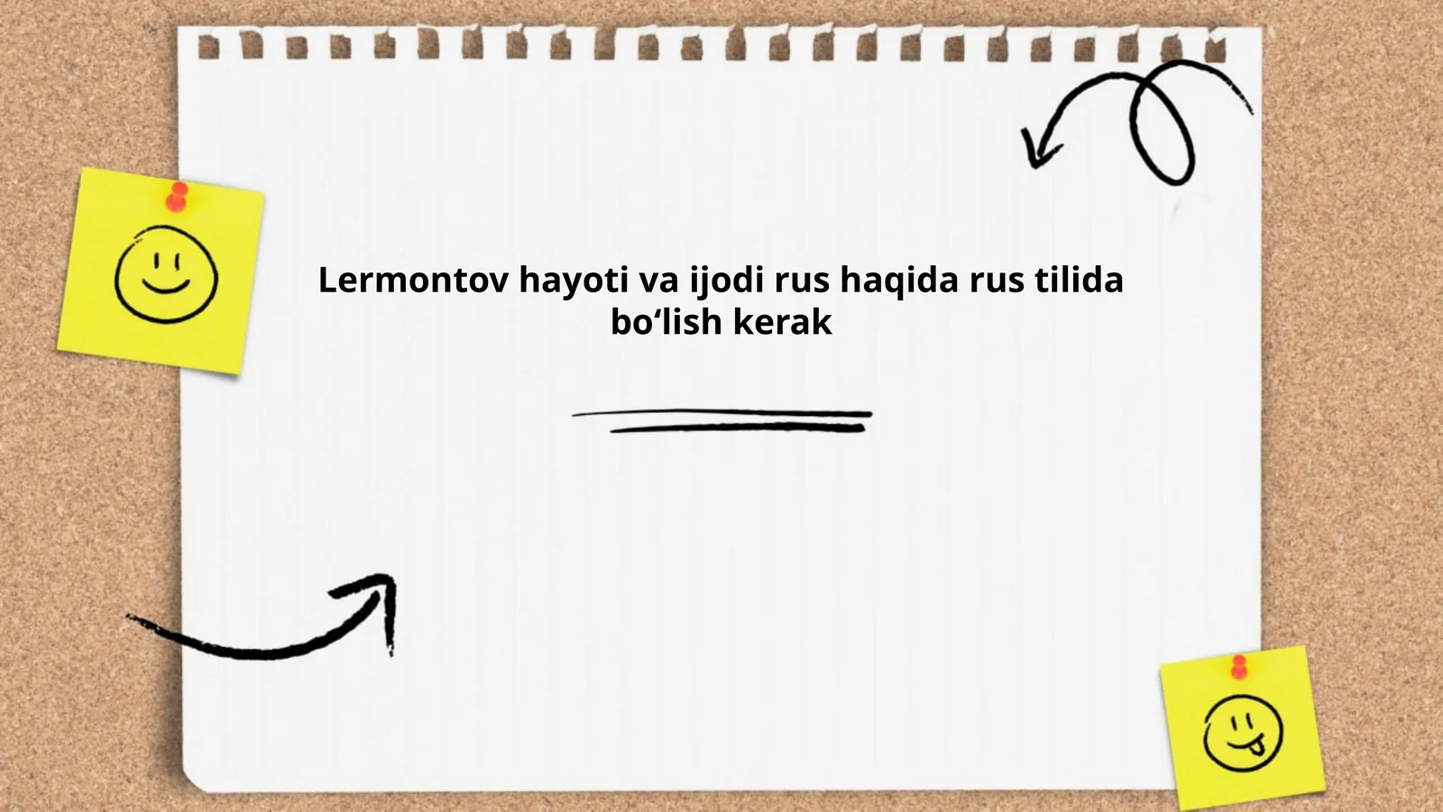 Lermontov hayoti va ijodi
