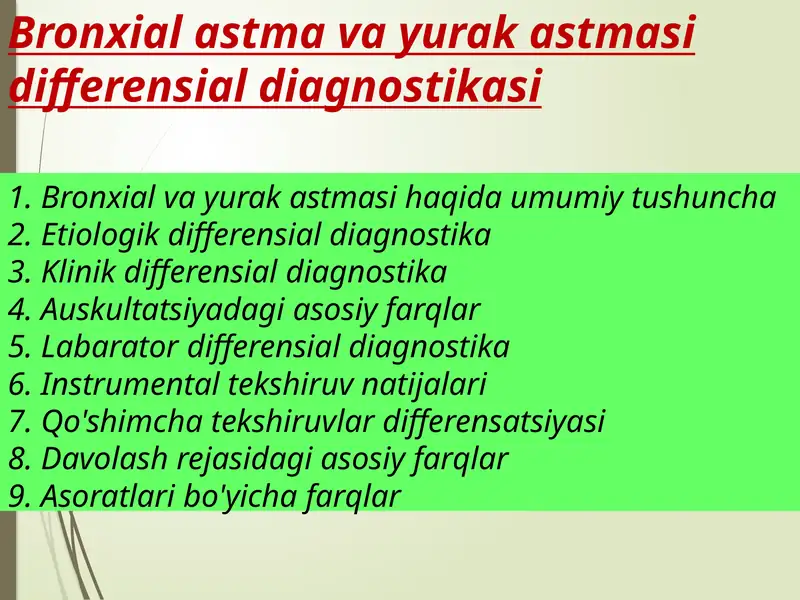 BRONXIAL ASTMA