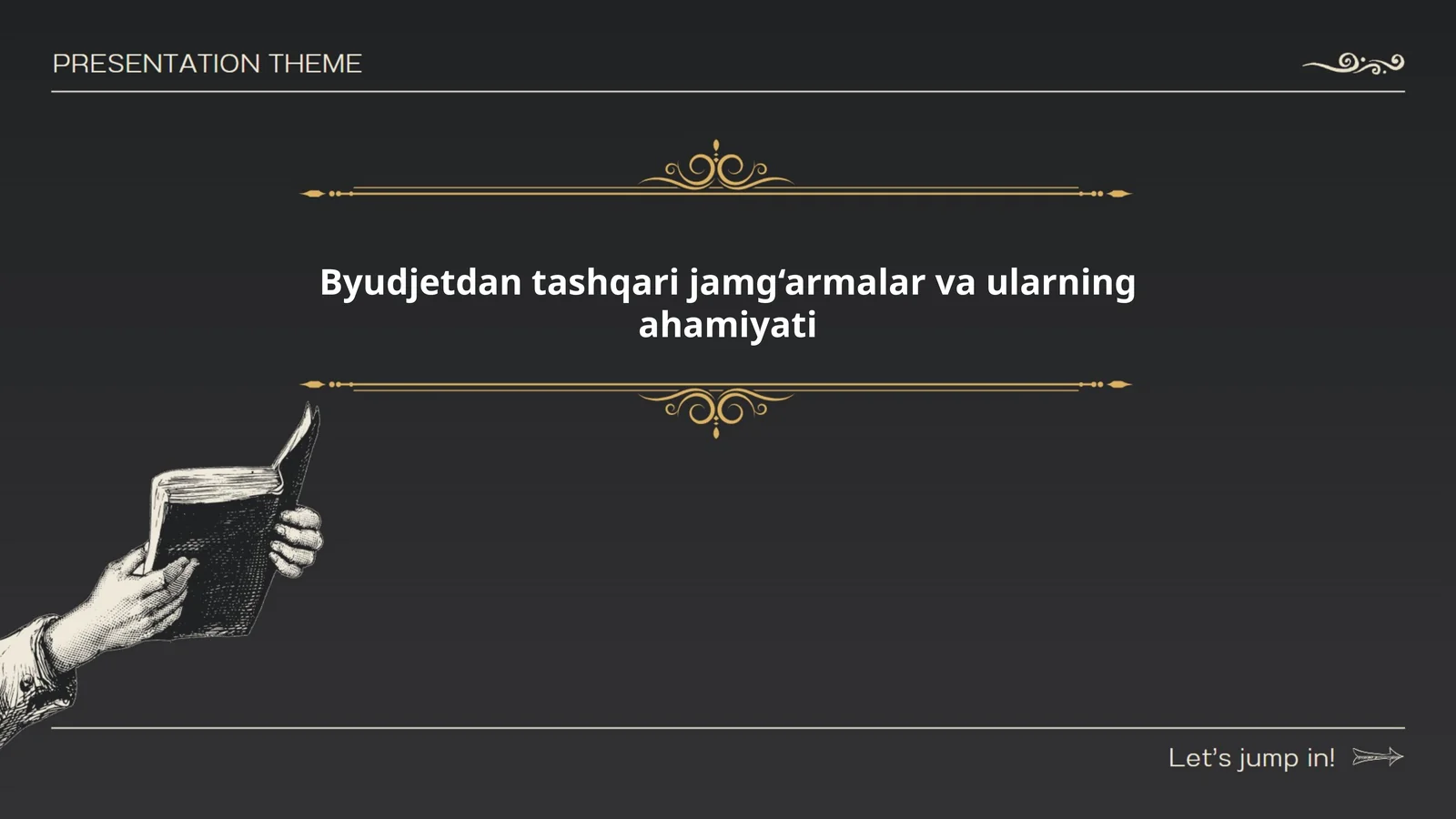 Byudjetdan tashqari jamg‘armalar va ularning ahamiyati