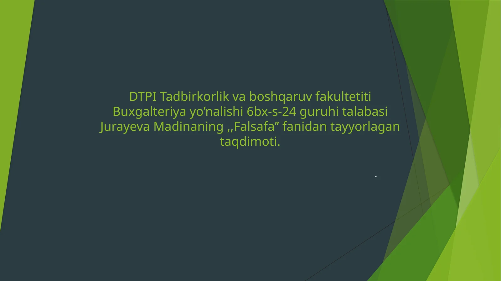 Bilish falsafasi .Gnoseologiya