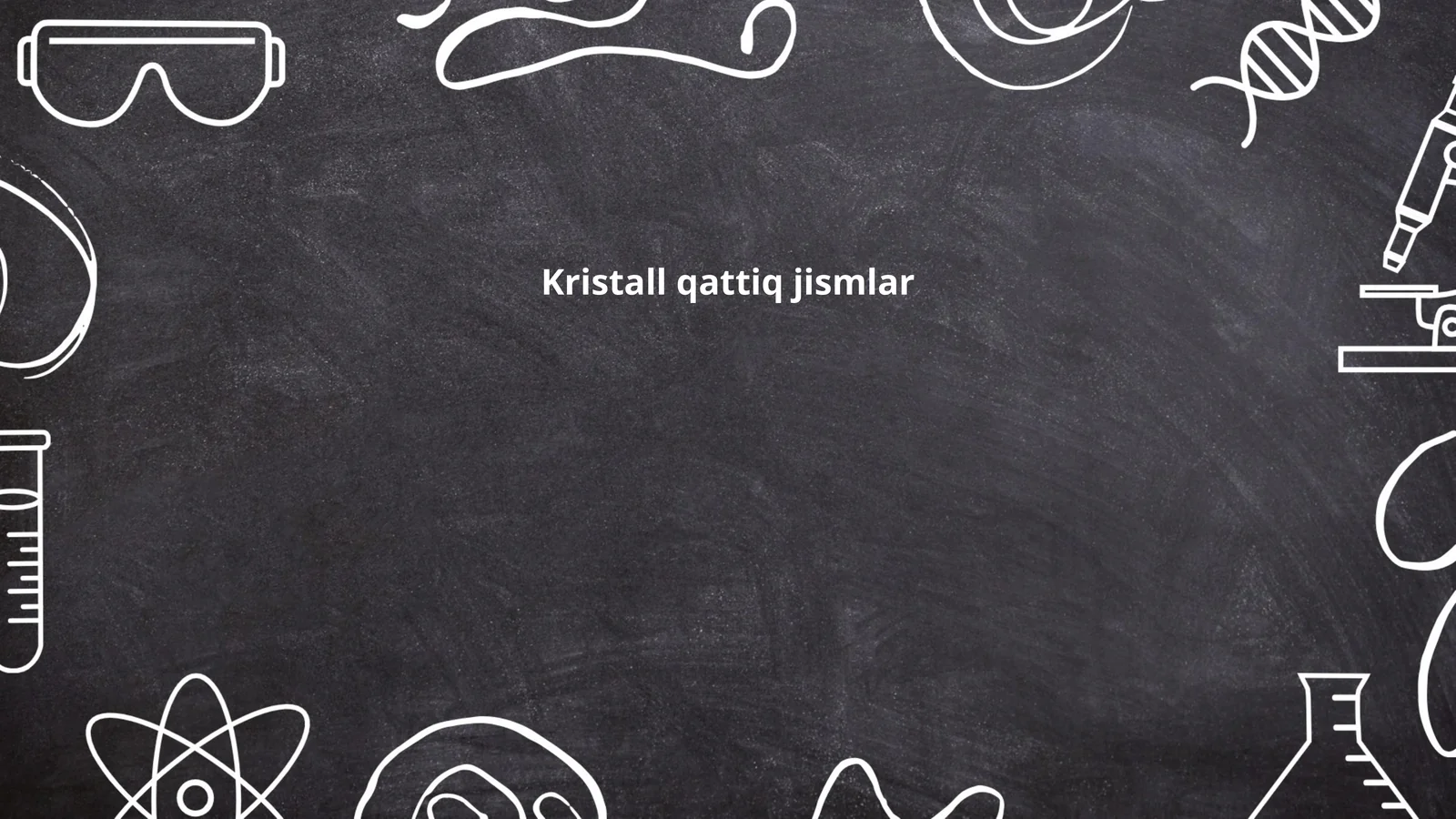 Kristall qattiq jismlar