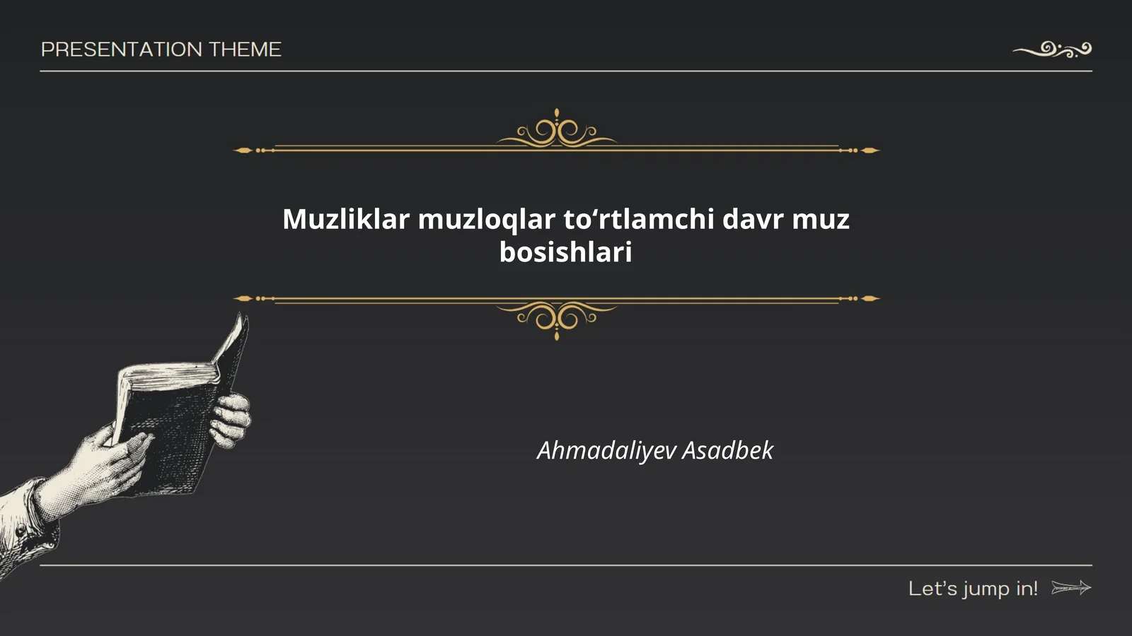 Muzliklar muzloqlar toʻrtlamchi davr muz bosishlari