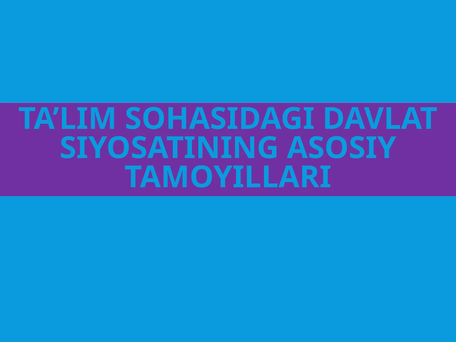 Yoshavlod Tarbiyasi Davlatsiyosati, Istiqlol Yillarida Navqiron Avlod Vakillarining Ta’lim-Tarbiyasi