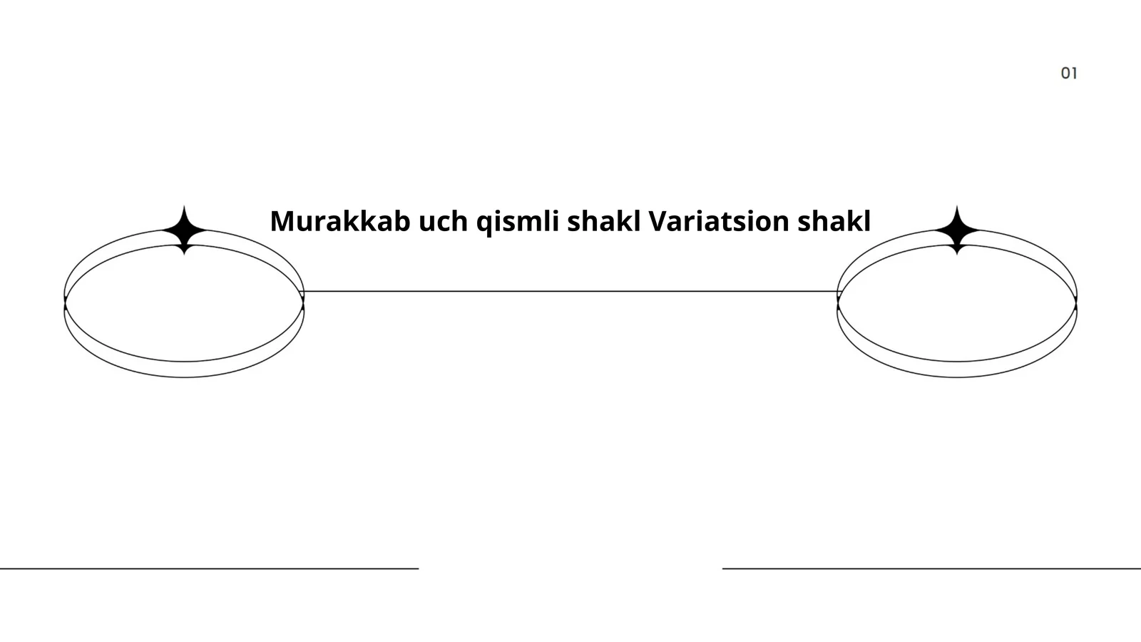 Murakkab uch qismli shakl Variatsion shakl
