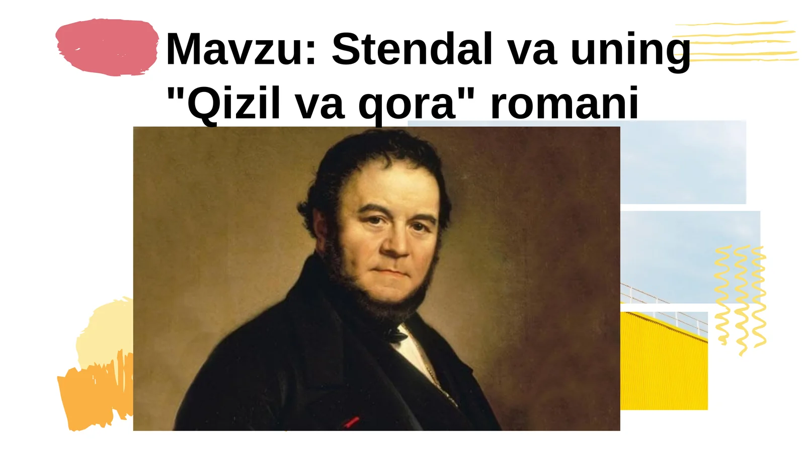 Stendal va uning Qizil va qora romani