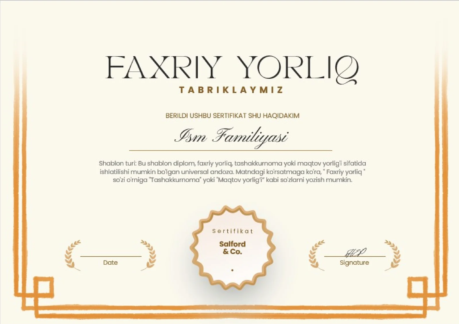 FAXRIY YORLIQ