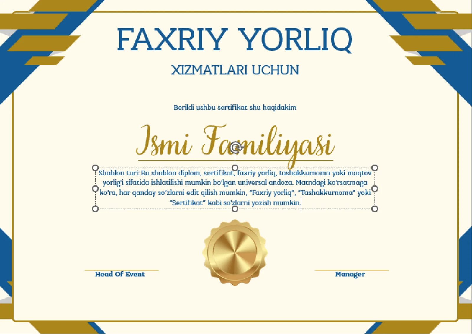 FAXRIY YORLIQ