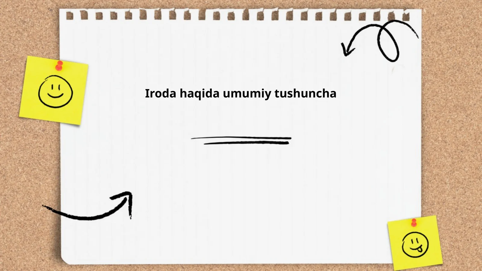 Iroda haqida umumiy tushuncha