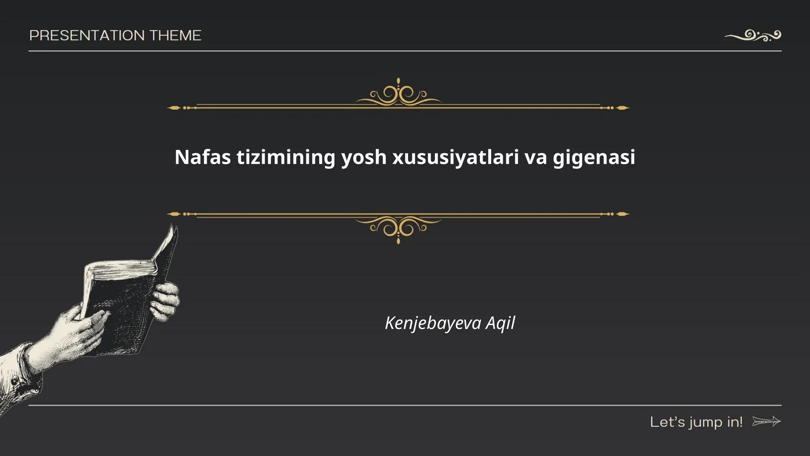 Nafas tizimining yosh xususiyatlari va gigenasi