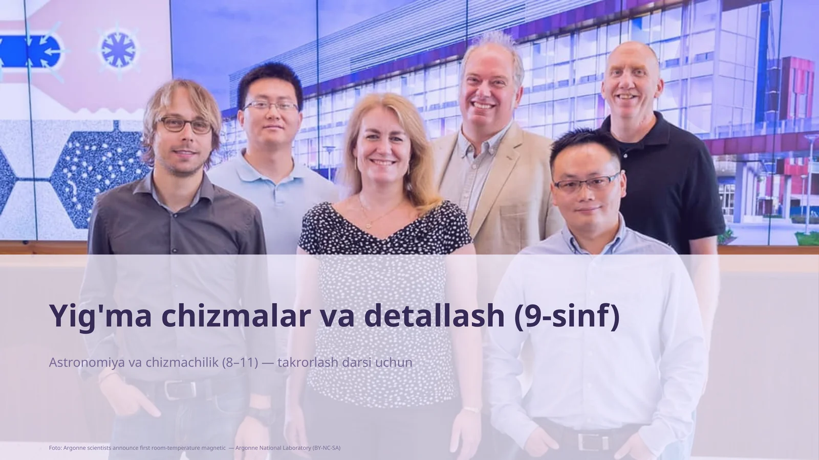 Yig'ma chizmalar va detallash (9-sinf)
