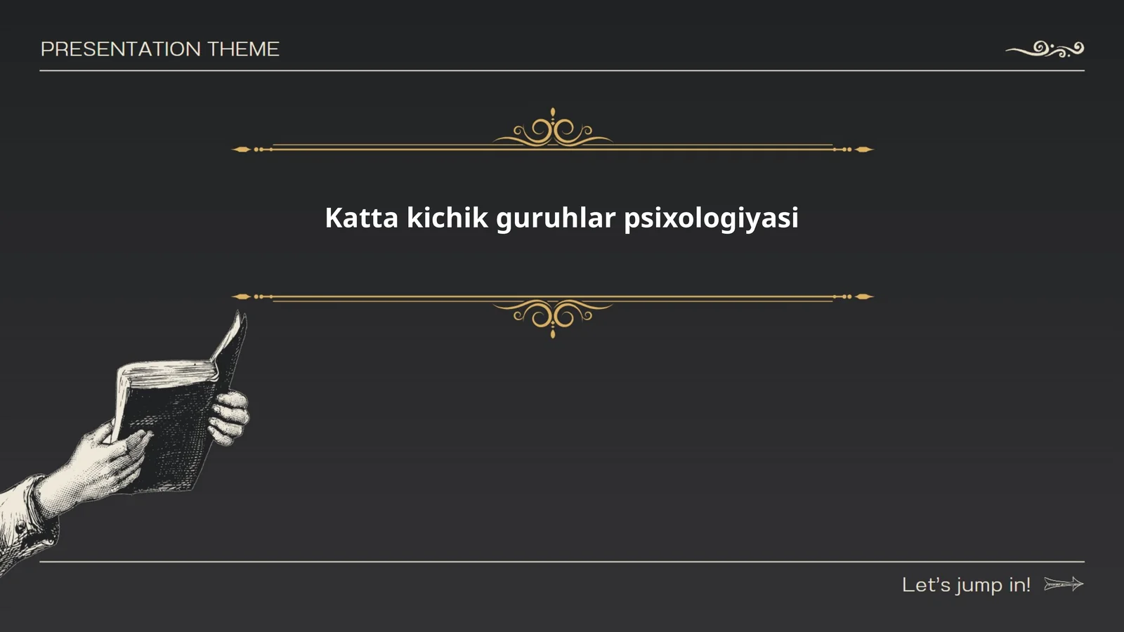 Katta kichik guruhlar psixologiyasi