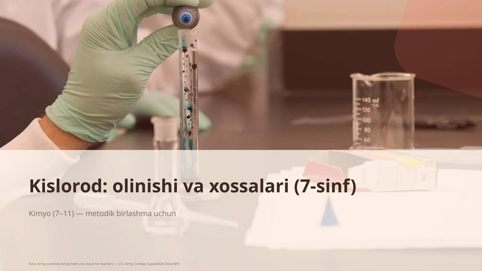 Kislorod: olinishi va xossalari (7-sinf)