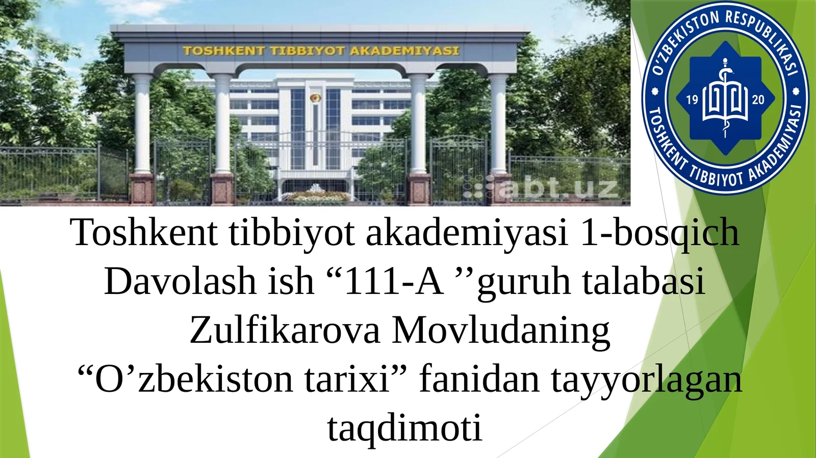 Mustabit tuzum davrida O’zbekistondagi qatog’onlik siyosatining asosiy bosqichlari