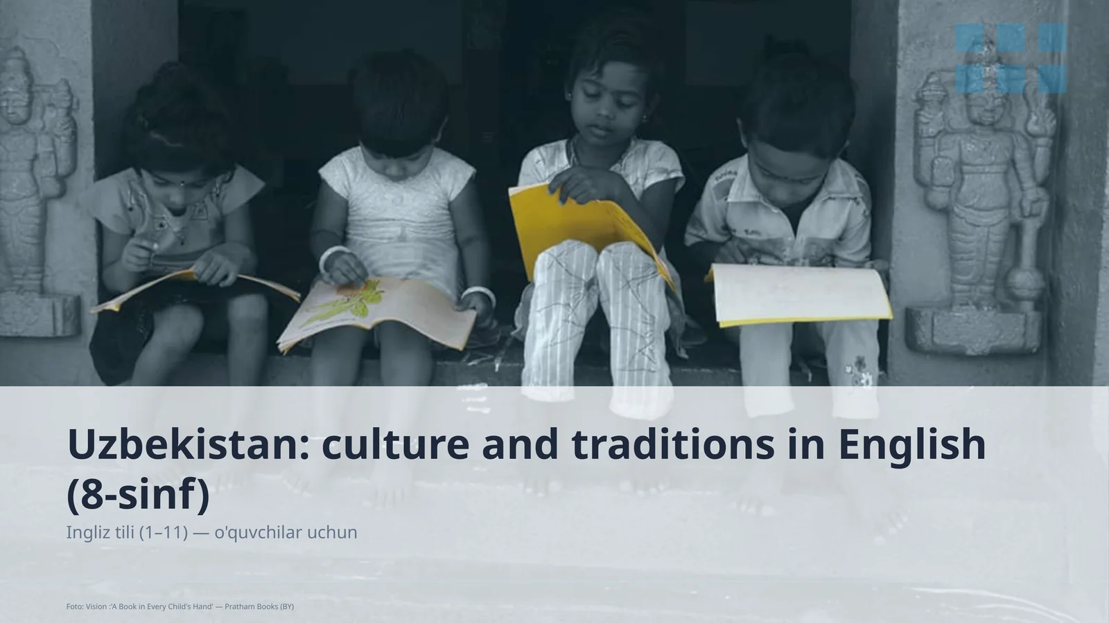 Uzbekistan: culture and traditions in English (8-sinf)