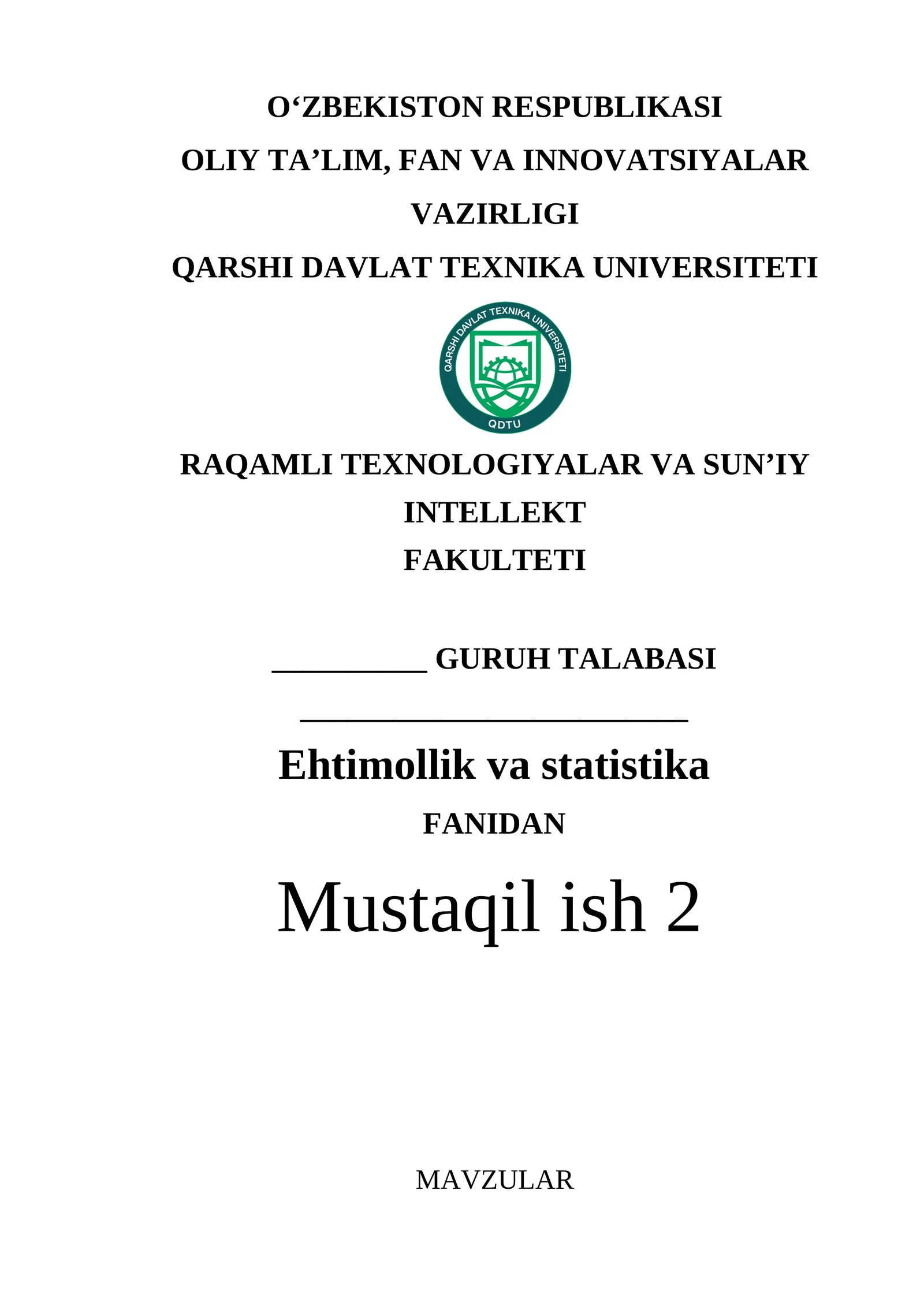 BOG‘LIQSIZ TAJRIBALAR KETMA-KETLIGI. BERNULLI SXEMASI.