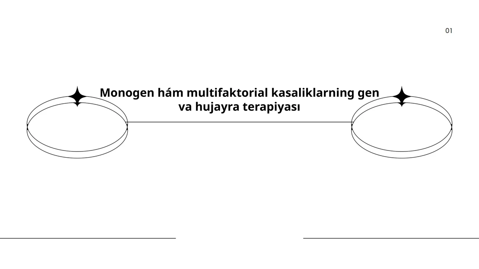 Monogen hám multifaktorial kasaliklarning gen va hujayra terapiyası