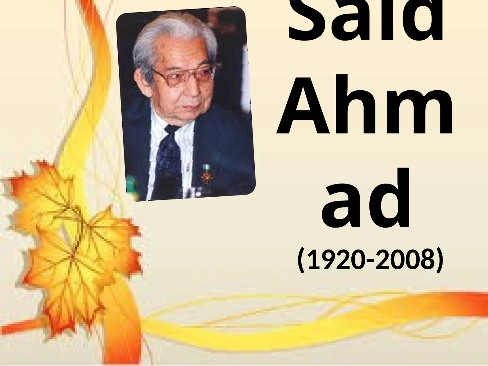 Said Ahmad
