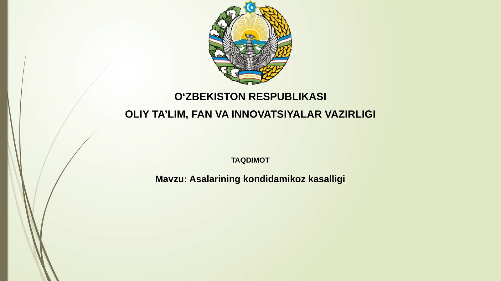 Asalarining kondidamikoz kasalligi