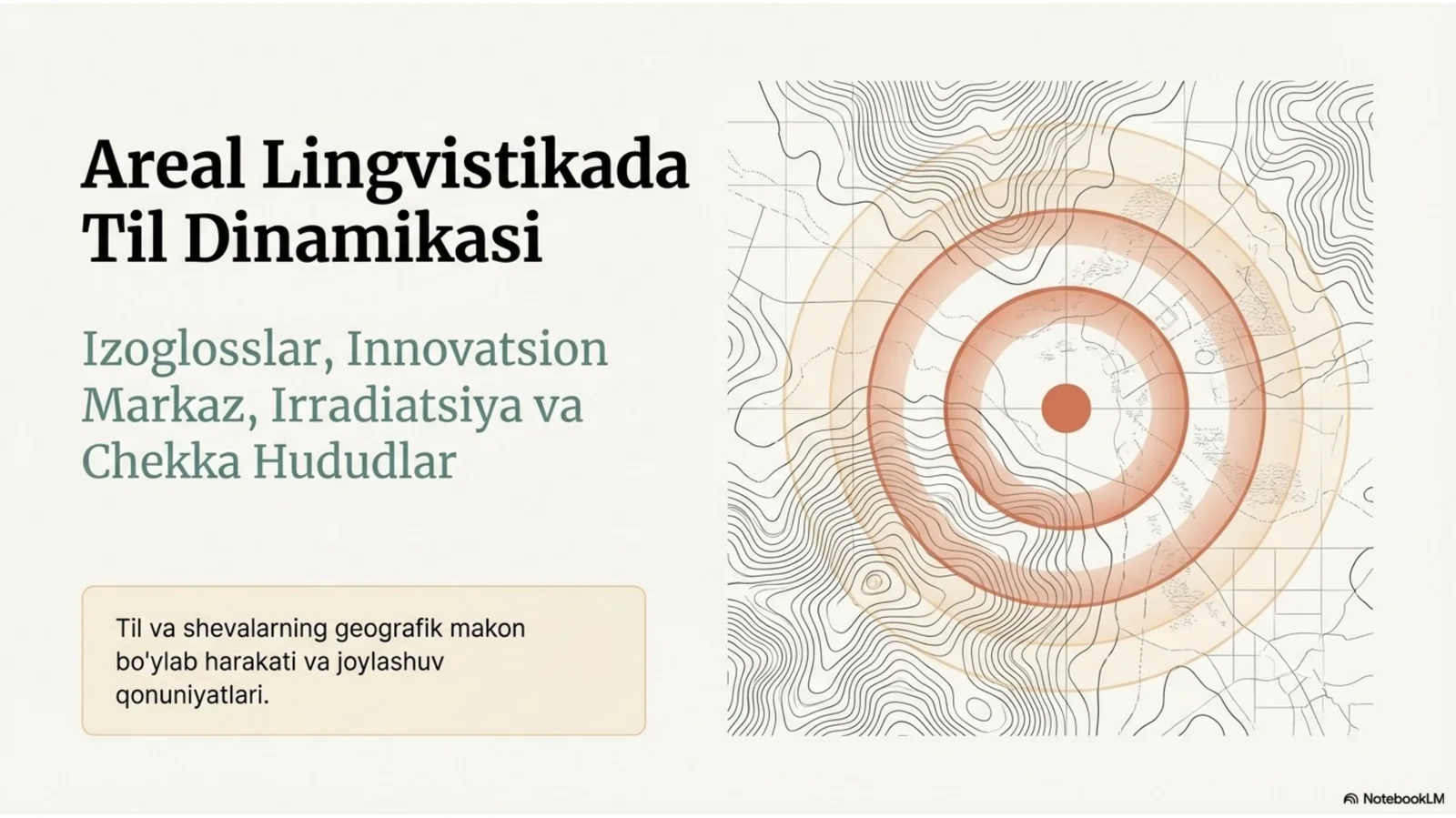 Areal lingvistikada til dinamikasi
