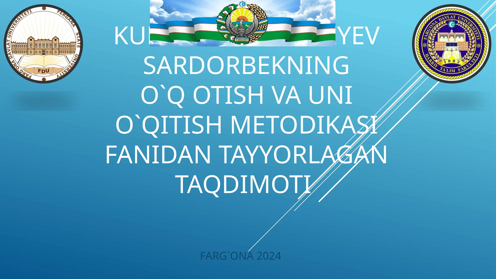 Majmuame’yorlarigamuvofiqotishtayyorgarligidasturi