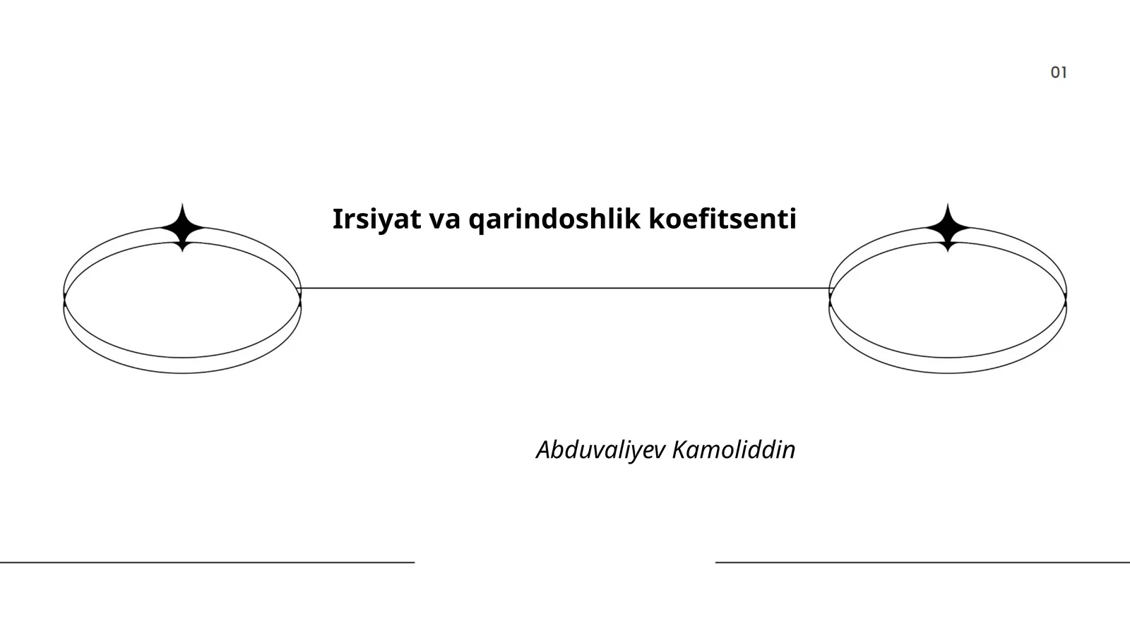 Irsiyat va qarindoshlik koefitsenti