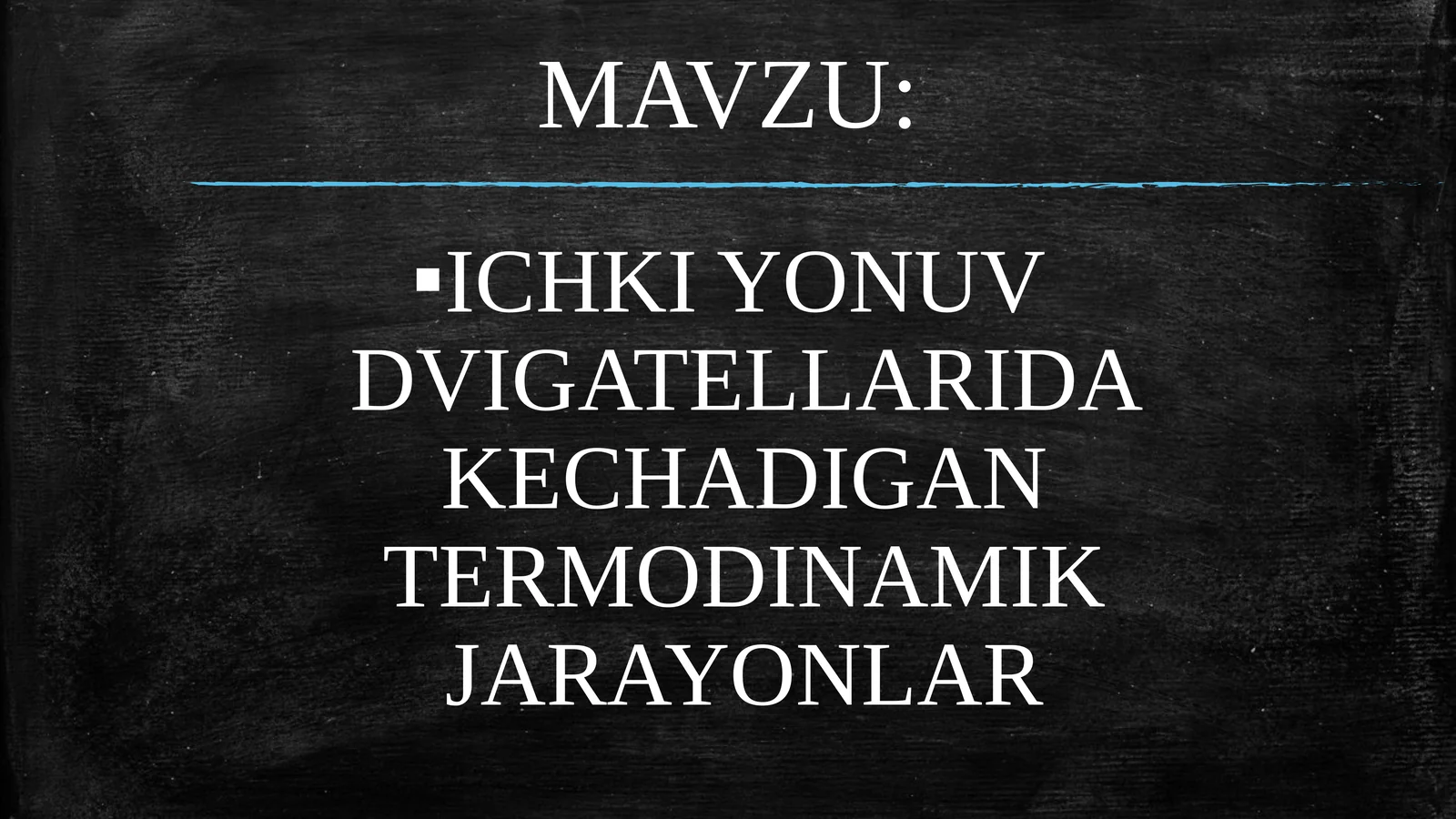 Ichki yonuv dvigatellari