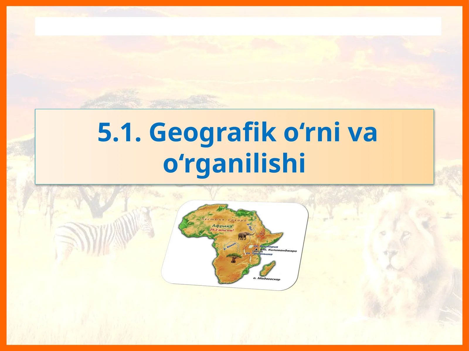 Geografik o‘rni va o‘rganilishi